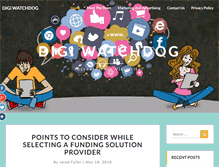 Tablet Screenshot of digiwatchdog.com